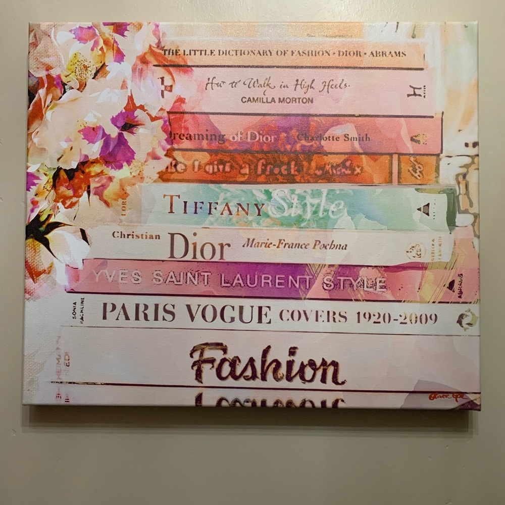 Oliver gal “romantics spring” canvas